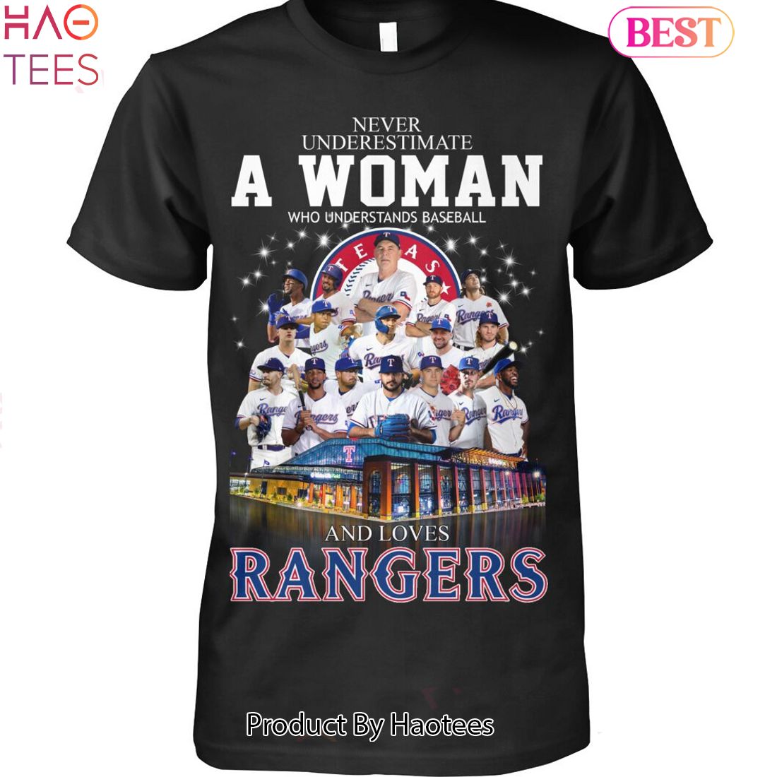 HOT TREND A Women Love Texas Rangers Unisex T-Shirt HOT TREND A Women Love Texas Rangers Unisex T-Shirt