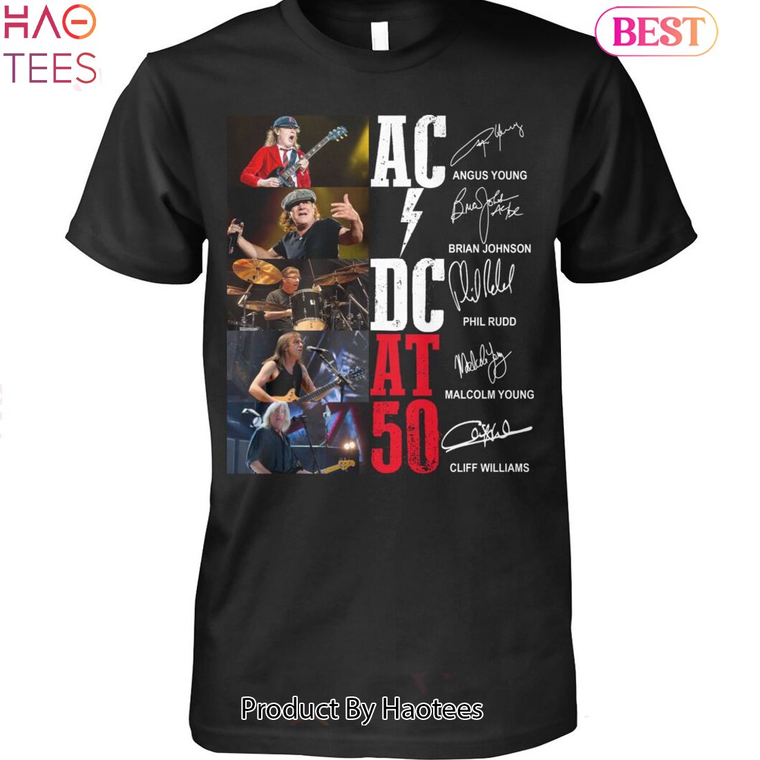 HOT TREND AC DC At 50 Unisex T-Shirt