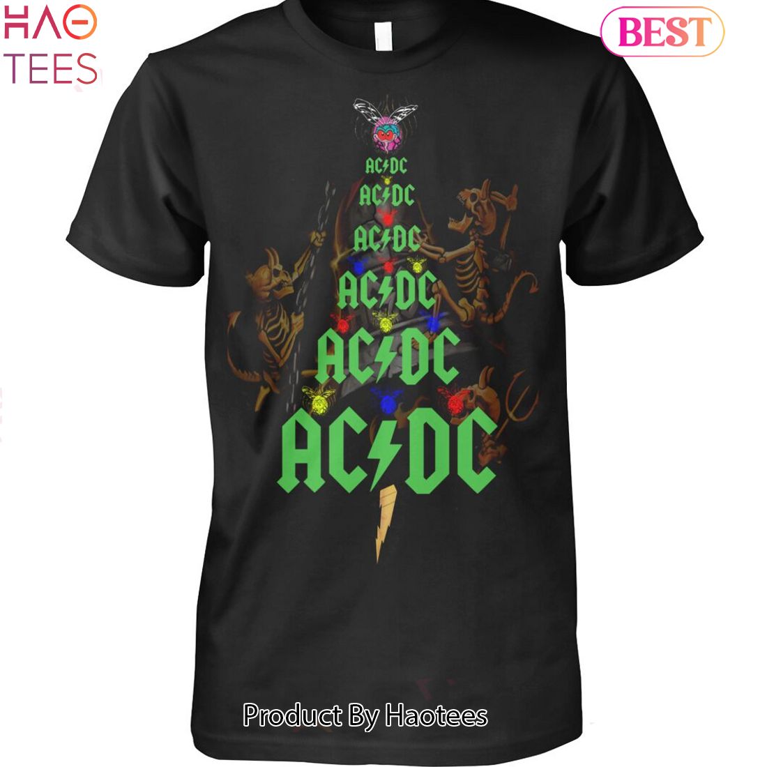 HOT TREND AC DC Christmas Unisex T-Shirt Limited Edition