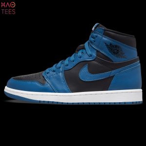 HOT TREND Air Jordan 1 Retro High OG Dark Marina Blue