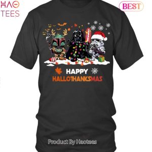 HOT TREND Happy Hallothanksmas Unisex T-Shirt