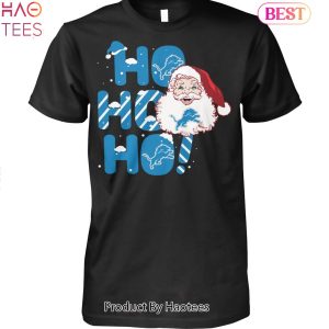 HOT TREND Hohoho Detroit Lions Christmas Unisex T-Shirt