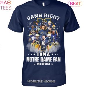 HOT TREND I Am A  Notre Dame Fighting Irish Fan Unisex T-shirt