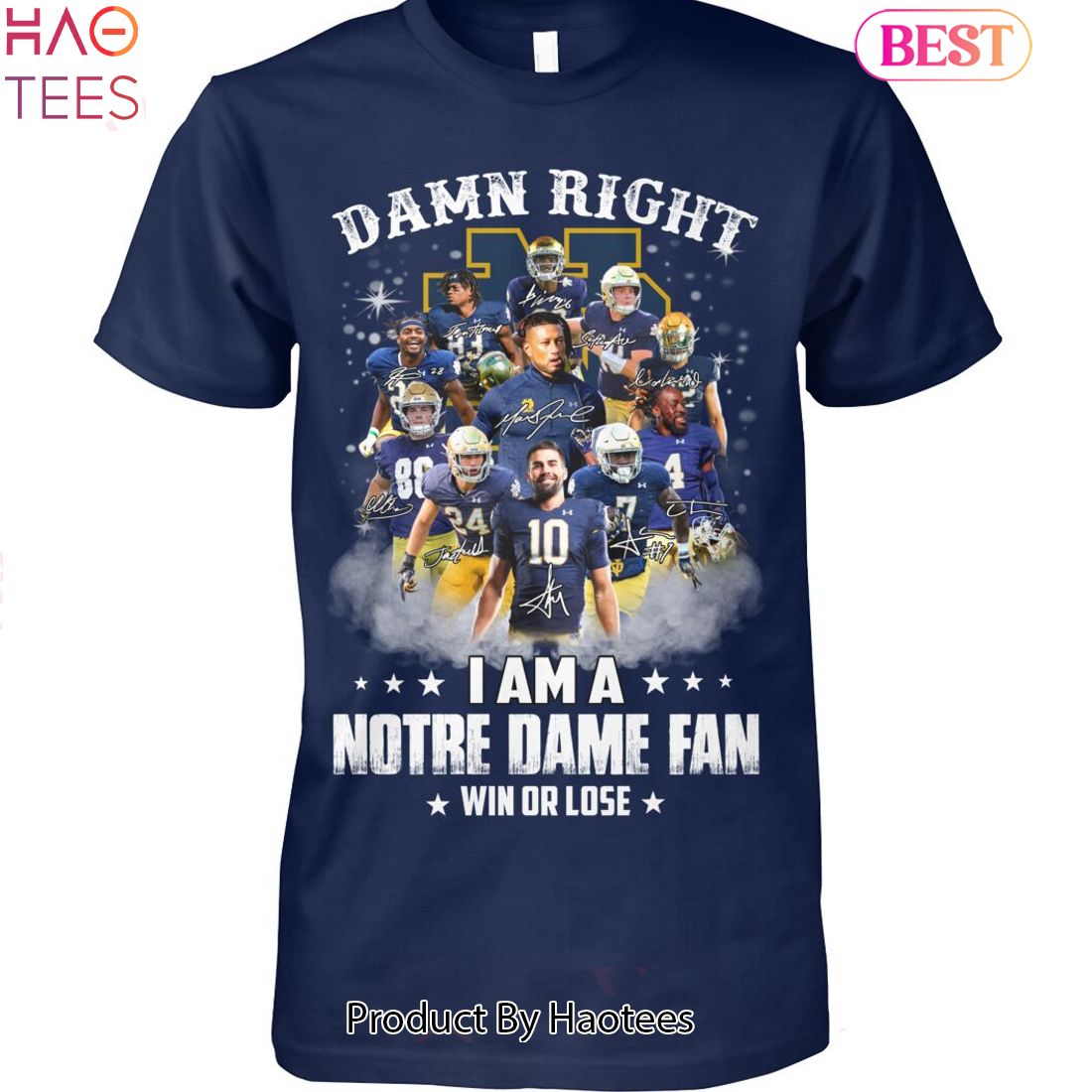 HOT TREND I Am A Notre Dame Fighting Irish Fan Unisex T-shirt