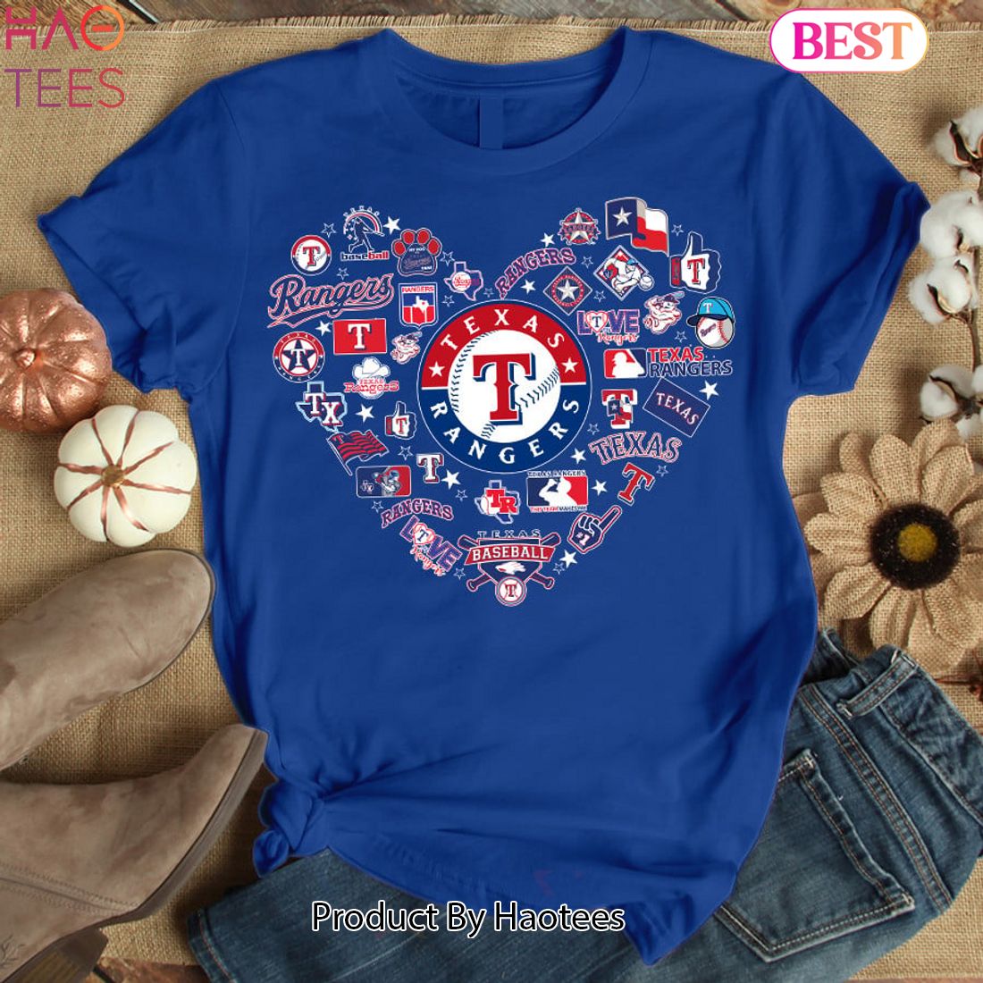 Official Love Texas Rangers Team Unisex T-Shirt, hoodie, sweater