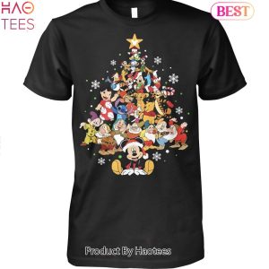 HOT TREND Merry Christmas Disney Mickey Mouse Unisex T-Shirt