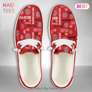 HOT TREND NCAA Ohio State Buckeyes Custom Name Hey Dude Shoes Limited 2024