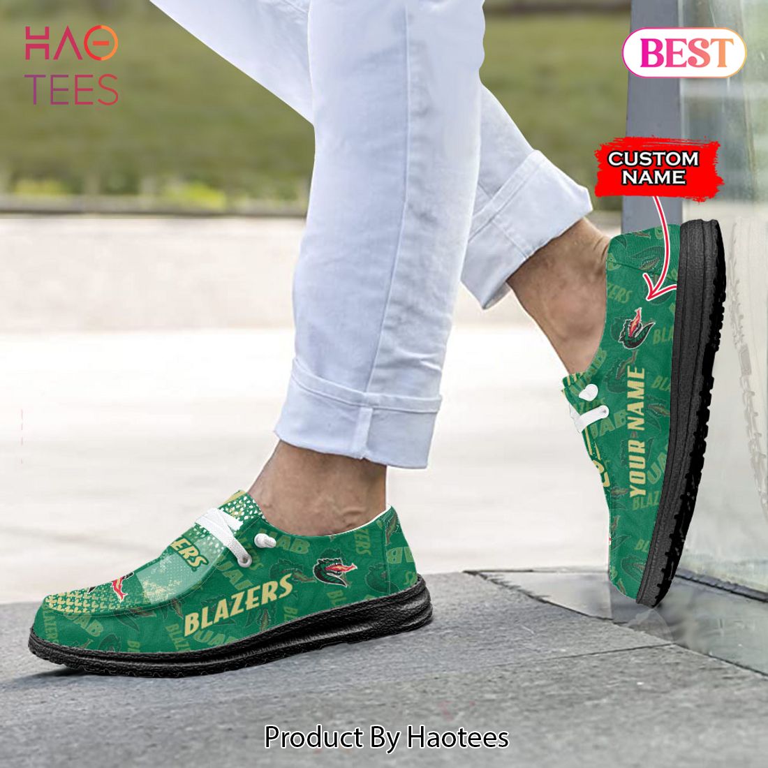 HOT TREND NCAA UAB BLAZERS Custom Name Hey Dude Shoes Limited 2024 HOT TREND NCAA UAB BLAZERS Custom Name Hey Dude Shoes Limited 2024