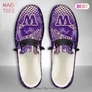 HOT TREND NCAA Washington Huskies Custom Name Hey Dude Shoes POD Design