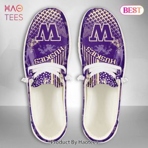 HOT TREND NCAA Washington Huskies Custom Name Hey Dude Shoes POD Design