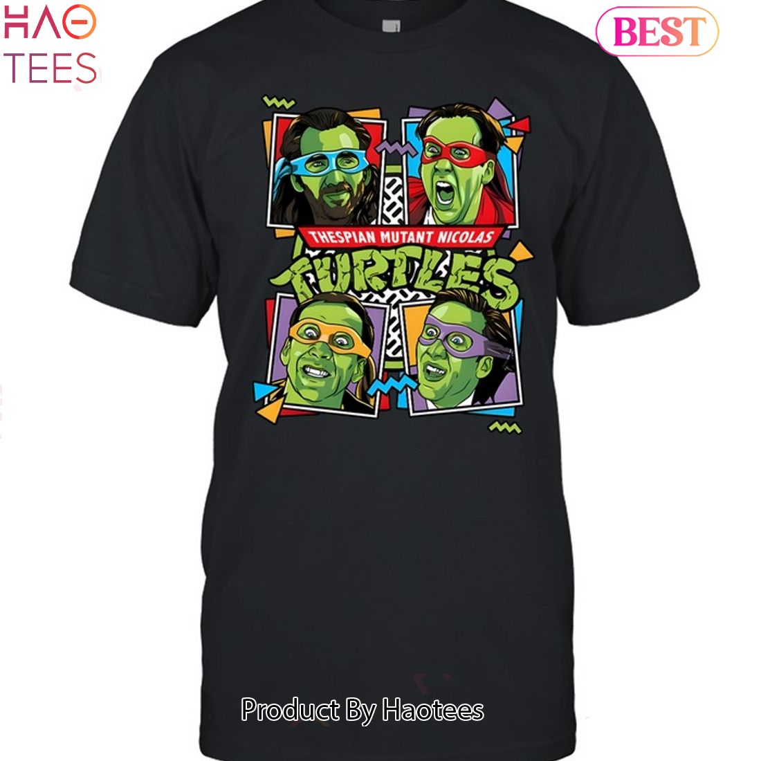 HOT TREND Nicolas Turtles Unisex T-Shirt HOT TREND Nicolas Turtles Unisex T-Shirt
