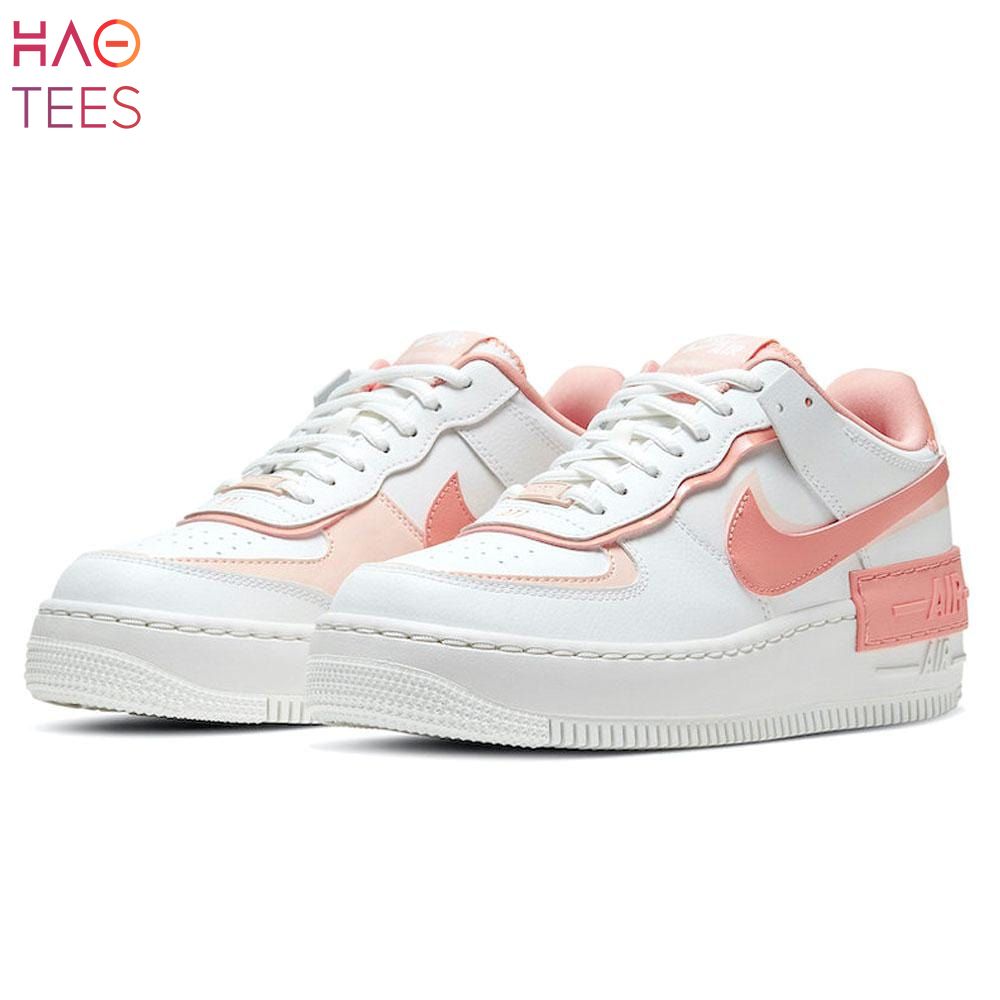 HOT TREND Nike Air Force 1 Shadow White Pink Luxury Store