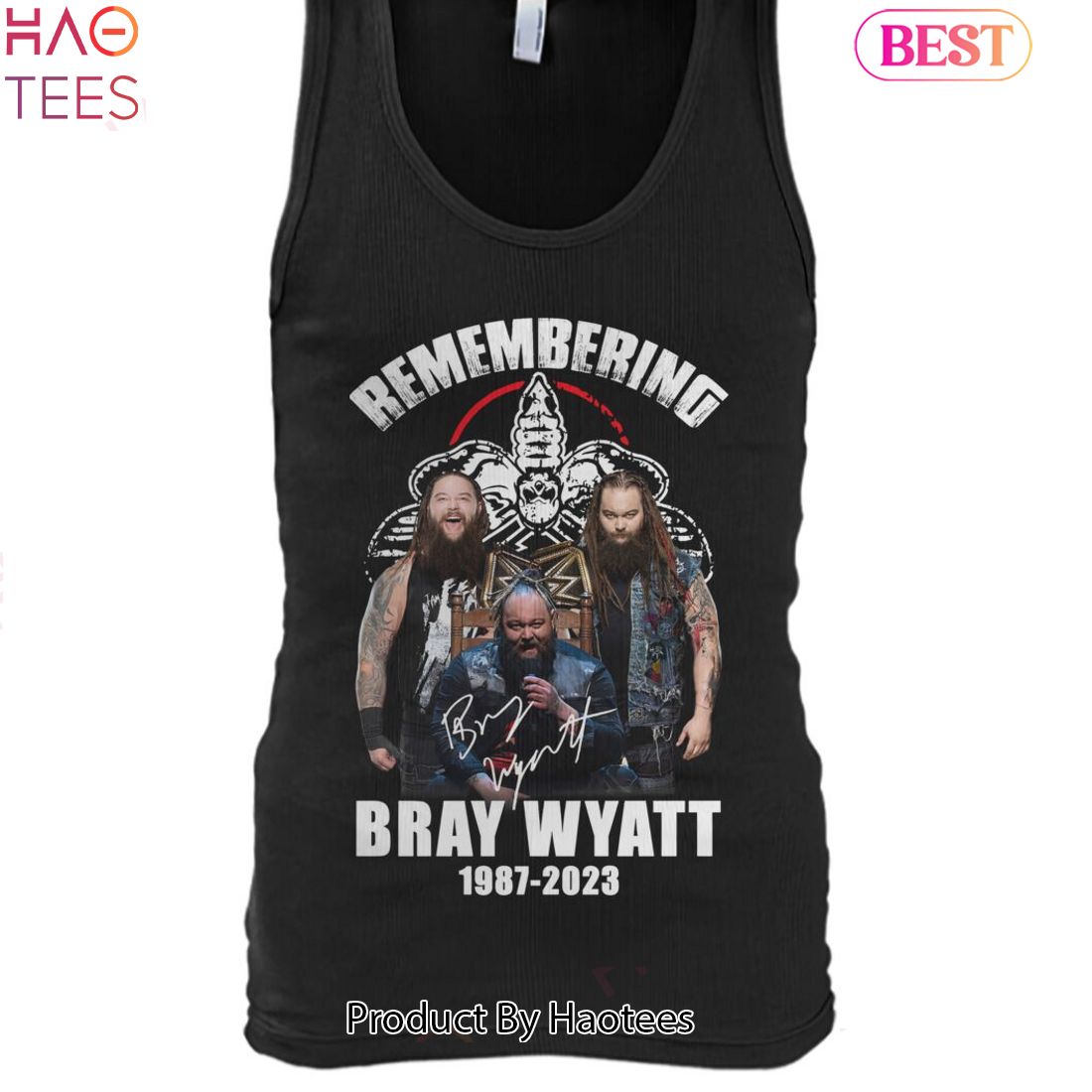 HOT TREND Remembering Bray Wyatt 1987-2023 Unisex T-Shirt HOT TREND Remembering Bray Wyatt 1987-2023 Unisex T-Shirt