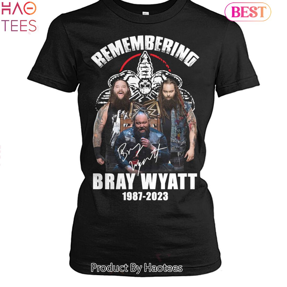 HOT TREND Remembering Bray Wyatt 1987-2023 Unisex T-Shirt HOT TREND Remembering Bray Wyatt 1987-2023 Unisex T-Shirt