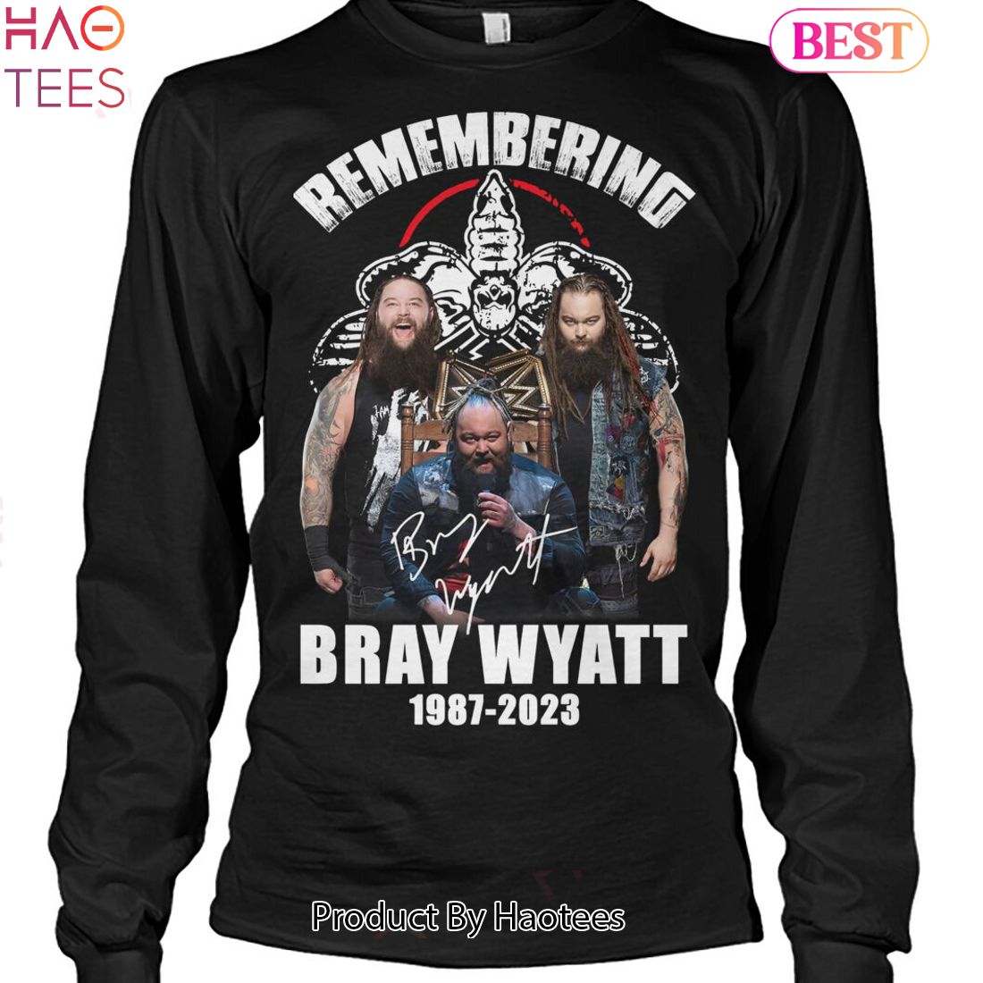 HOT TREND Remembering Bray Wyatt 1987-2023 Unisex T-Shirt HOT TREND Remembering Bray Wyatt 1987-2023 Unisex T-Shirt