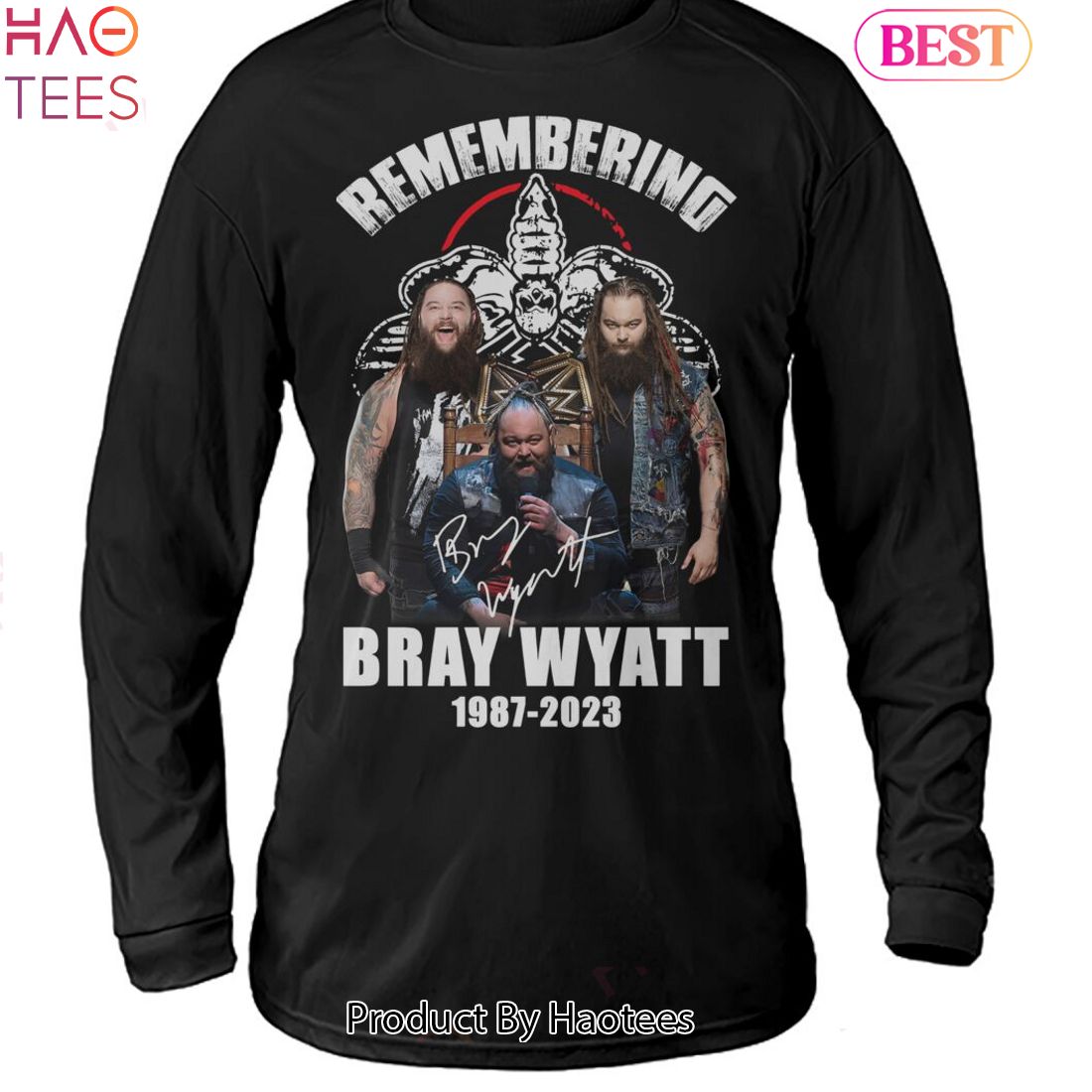 HOT TREND Remembering Bray Wyatt 1987-2023 Unisex T-Shirt HOT TREND Remembering Bray Wyatt 1987-2023 Unisex T-Shirt