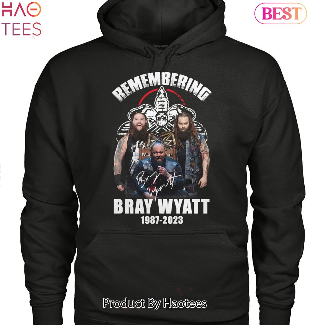 HOT TREND Remembering Bray Wyatt 1987-2023 Unisex T-Shirt HOT TREND Remembering Bray Wyatt 1987-2023 Unisex T-Shirt