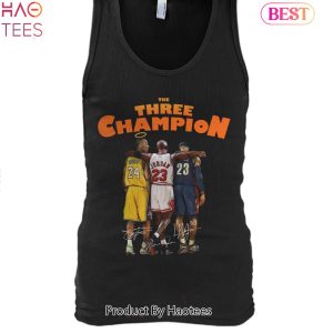 HOT TREND The Three Champion Kobe Bryant Unisex T-Shirt