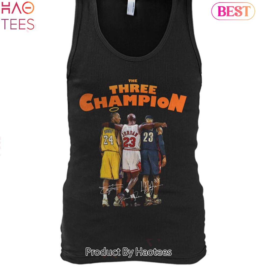 HOT TREND The Three Champion Kobe Bryant Unisex T-Shirt HOT TREND The Three Champion Kobe Bryant Unisex T-Shirt