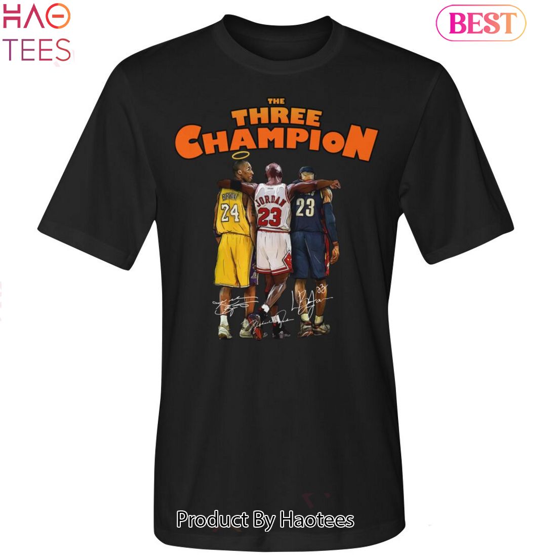 HOT TREND The Three Champion Kobe Bryant Unisex T-Shirt HOT TREND The Three Champion Kobe Bryant Unisex T-Shirt