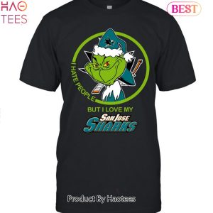 I Hate People But I Love My San Jose Sharks Unisex T-Shirt