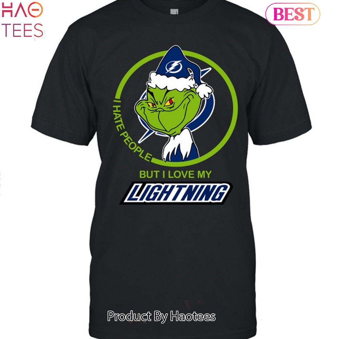 I Hate People But I Love My Tampa Bay Lightning Unisex T-Shirt