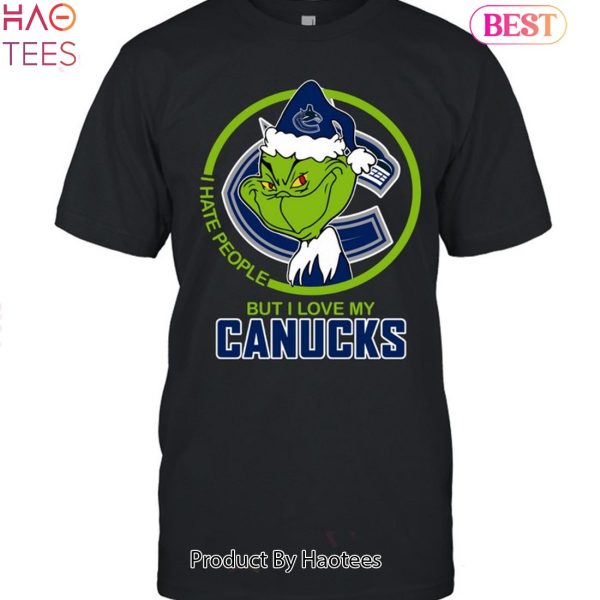 I Hate People But I Love My Vancouver Canucks Unisex T-Shirt