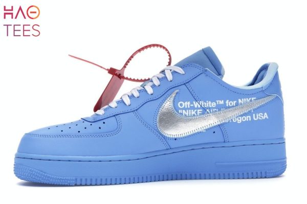 HOT Nike Air Force 1 Low Off-White Mca University Blue