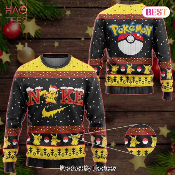 LIMITED Christmas Giftsmerch Pikachu Custom Limited Edition Sweater – SQ11
