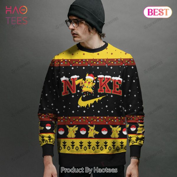 LIMITED Christmas Giftsmerch Pikachu Custom Limited Edition Sweater – SQ11