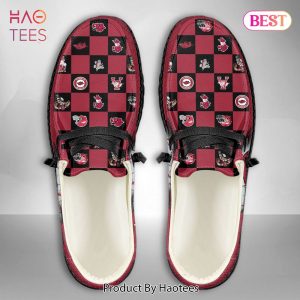 LIMITED NCAA Arkansas Razorbacks Custom Name Hey Dude Shoes