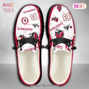 LIMITED NCAA Ball State Cardinals Custom Name Hey Dude Shoes POD Design