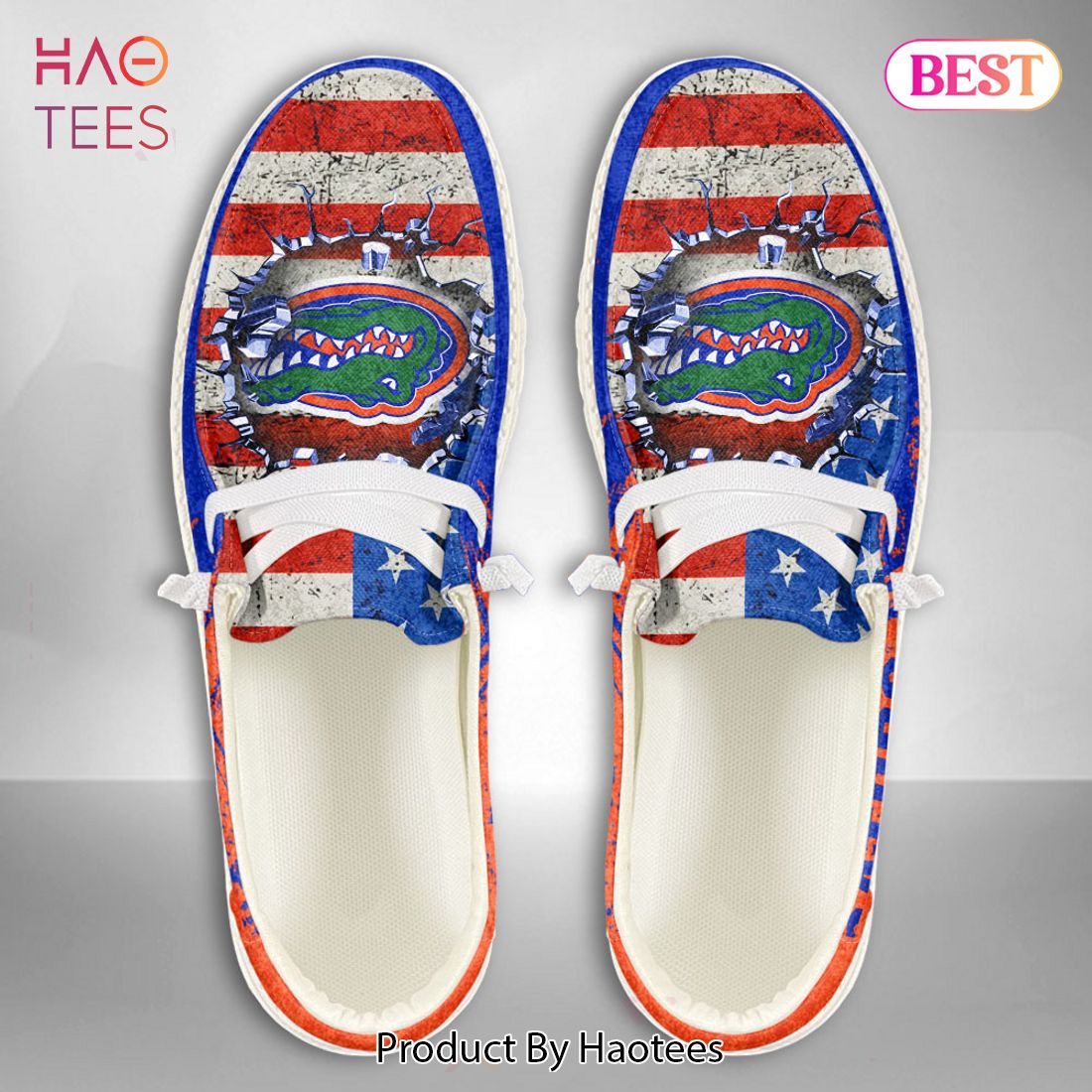 LIMITED NCAA Clemson Tigers Custom Name Hey Dude Shoes
