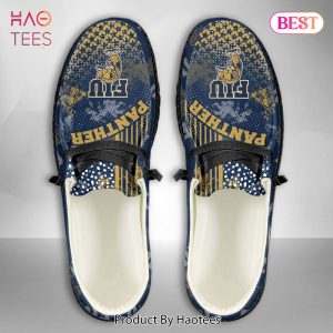 LIMITED NCAA FIU GOLDEN PANTHERS Custom Name Hey Dude Shoes