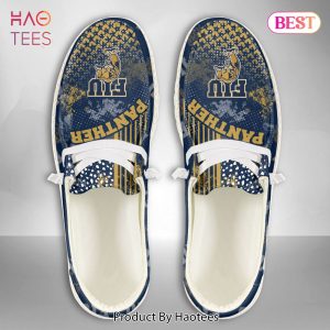 LIMITED NCAA FIU GOLDEN PANTHERS Custom Name Hey Dude Shoes