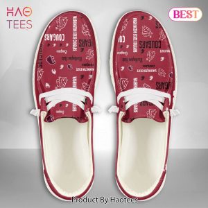 LIMITED NCAA Kansas Jayhawks Custom Name Hey Dude Shoes