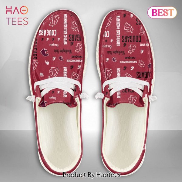 LIMITED NCAA Kansas Jayhawks Custom Name Hey Dude Shoes