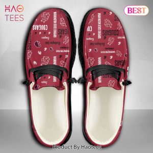 LIMITED NCAA Kansas Jayhawks Custom Name Hey Dude Shoes