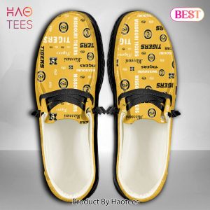 LIMITED NCAA Missouri Tigers Custom Name Hey Dude Shoes