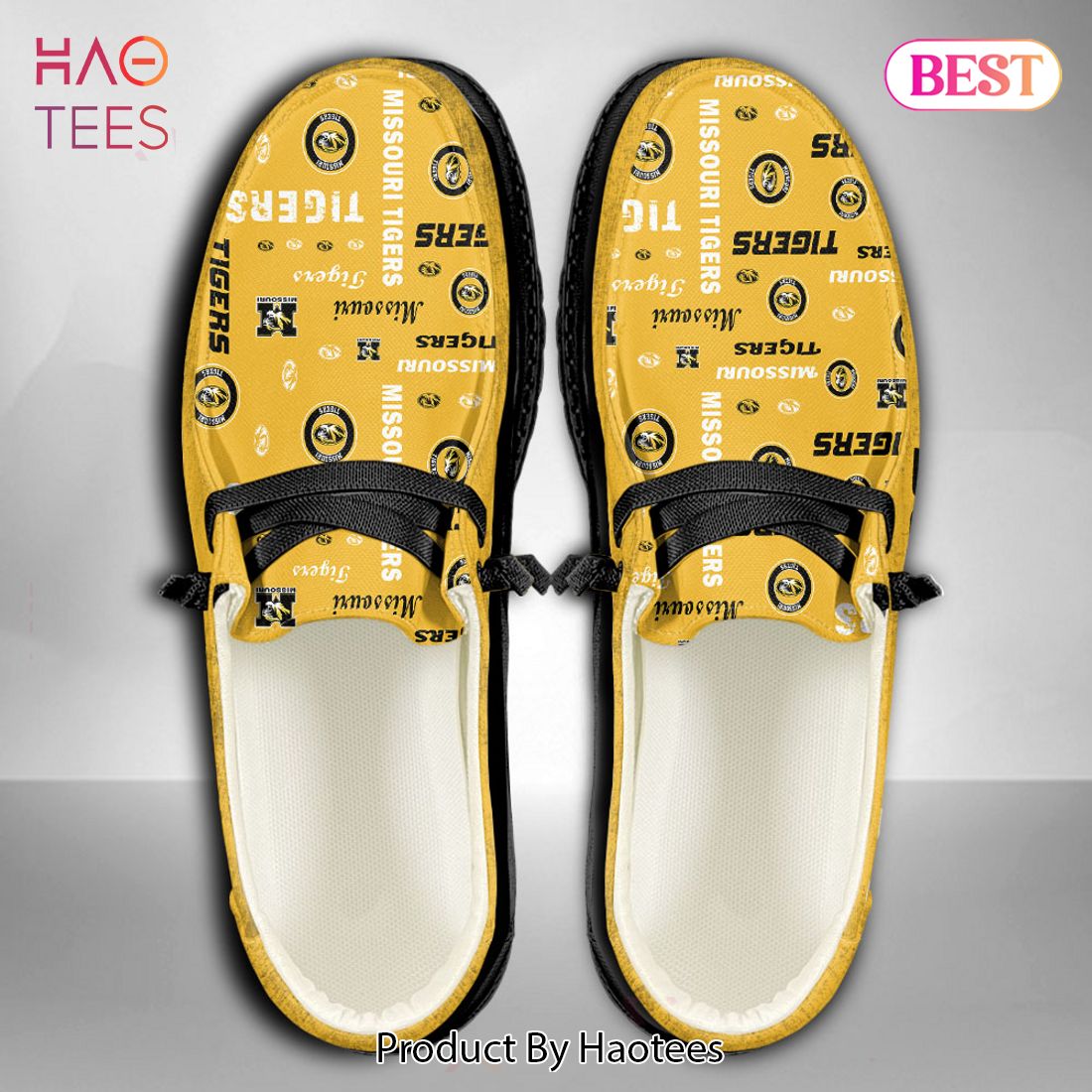 LIMITED NCAA Missouri Tigers Custom Name Hey Dude Shoes LIMITED NCAA Missouri Tigers Custom Name Hey Dude Shoes