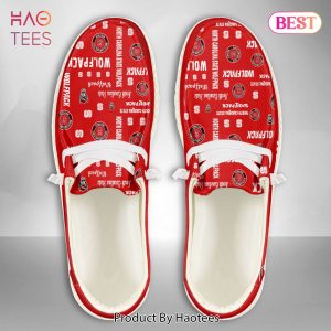 LIMITED NCAA NORTH CAROLINA STATE WOLFPACK Custom Name Hey Dude Shoes