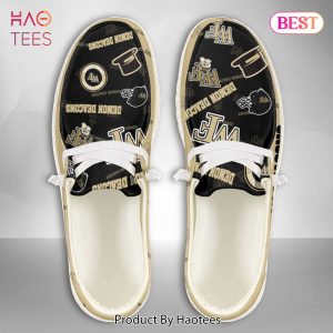 LIMITED NCAA North Carolina Tar Heels Custom Name Hey Dude Shoes