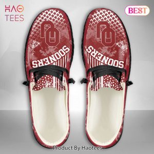 LIMITED NCAA Oklahoma Sooners Custom Name Hey Dude Shoes – JF11