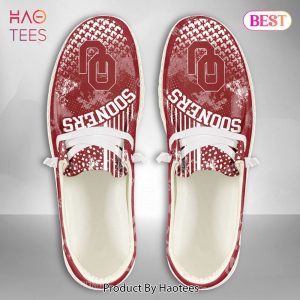 LIMITED NCAA Oklahoma Sooners Custom Name Hey Dude Shoes – JF11