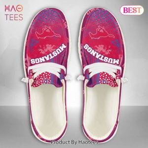 LIMITED NCAA SMU Mustangs Custom Name Hey Dude Shoes – PB61