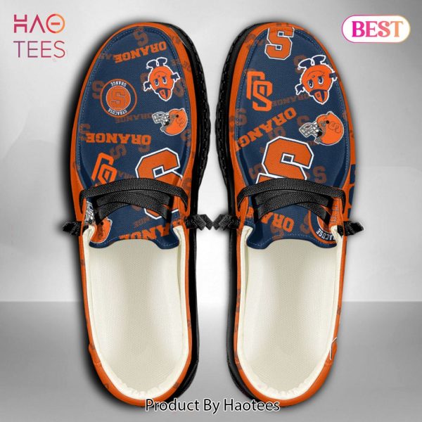 LIMITED NCAA Syracuse Orange Custom Name Hey Dude Shoes