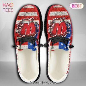 LIMITED NCAA Tennessee Volunteers Custom Name Hey Dude Shoes