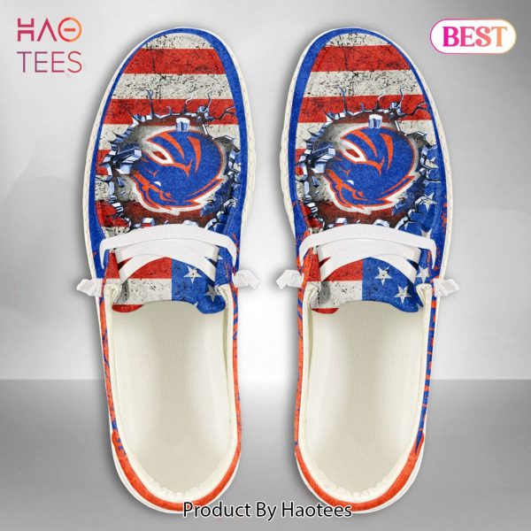 LIMITED NCAA Texas Longhorns Custom Name Hey Dude Shoes