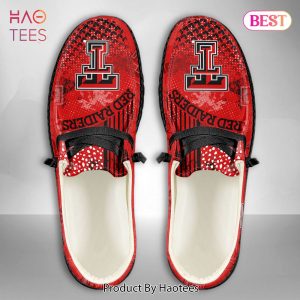 LIMITED NCAA Texas Tech Red Raiders Custom Name Hey Dude Shoes