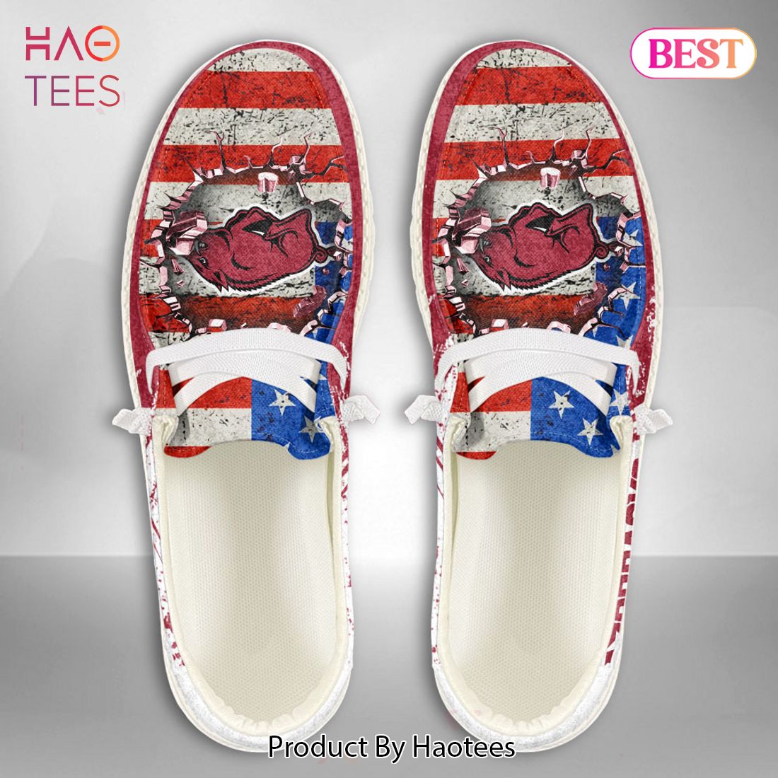 LIMITED NCAA West Virginia Mountaineers Custom Name Hey Dude Shoes LIMITED NCAA West Virginia Mountaineers Custom Name Hey Dude Shoes